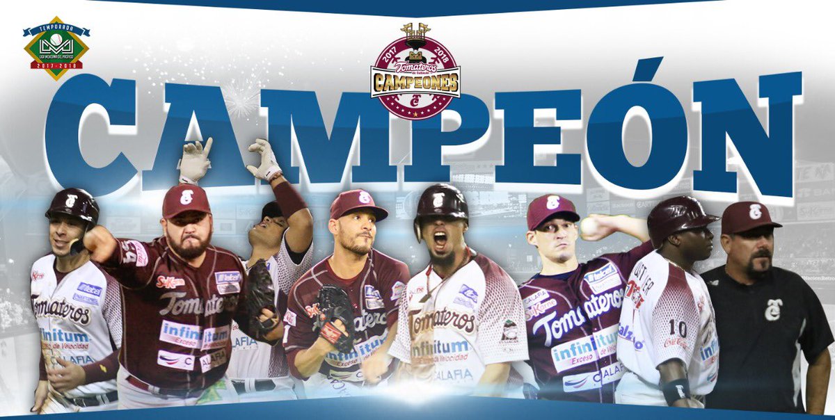 Tomateros de Culiacán, campeón de la Liga Mexicana del Pacífico