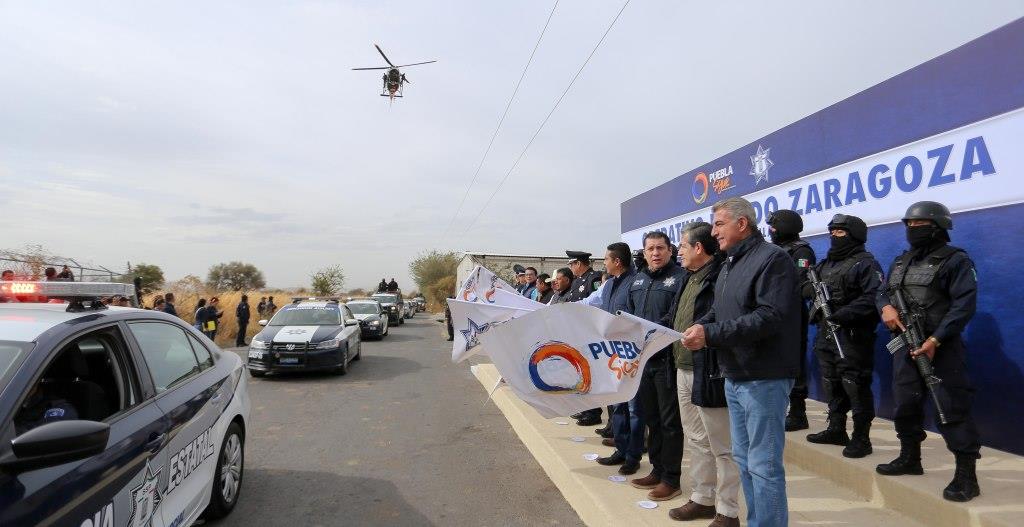 Arrancó el Operativo Escudo Zaragoza que brindará mayor seguridad en la región.