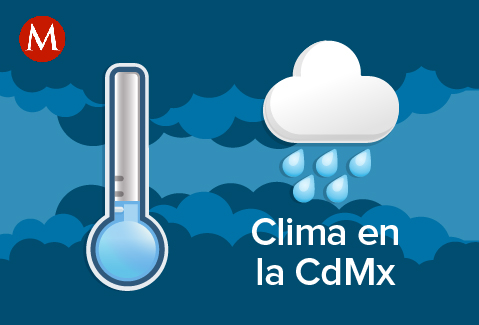 En el Estado de México habrá cielo nublado y lluvias con intervalos de chubascos.