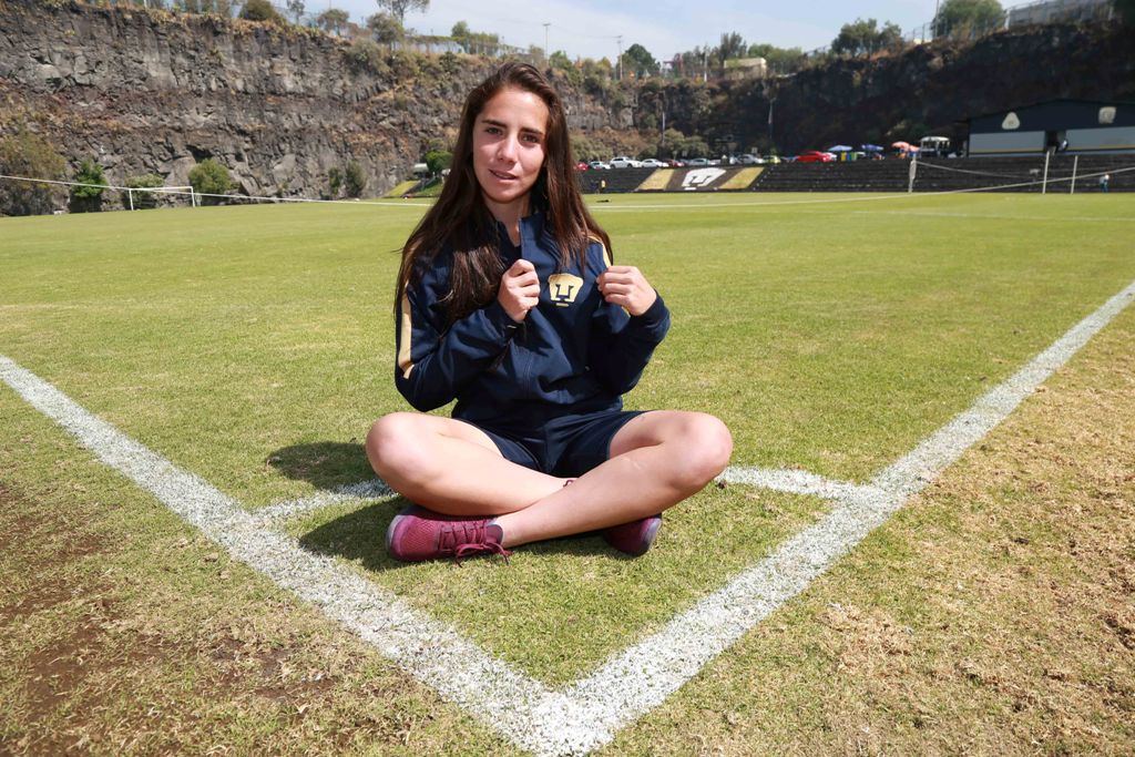  Deneva Cagigas, capitana de Pumas Femenil
