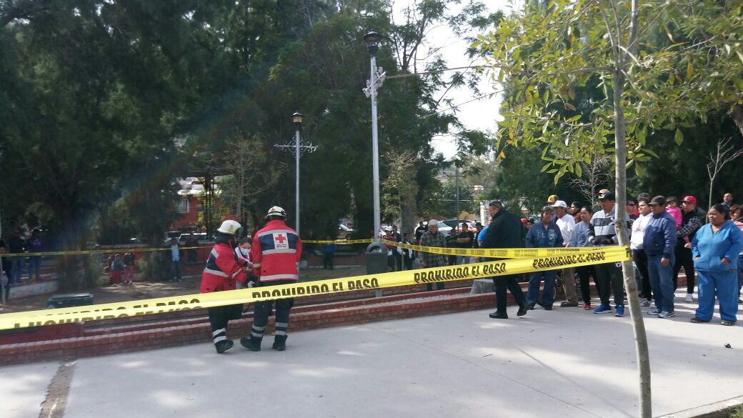 El estado de salud del joven se reportó grave.