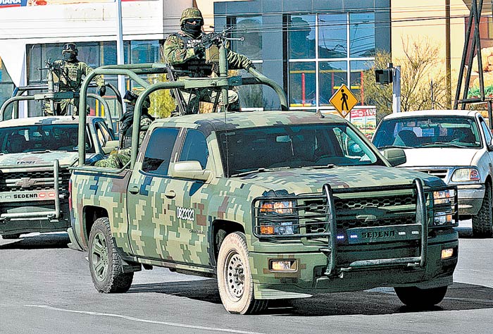 Las fuerzas federales realizan operativos en entidades consideradas ‘focos rojos’.