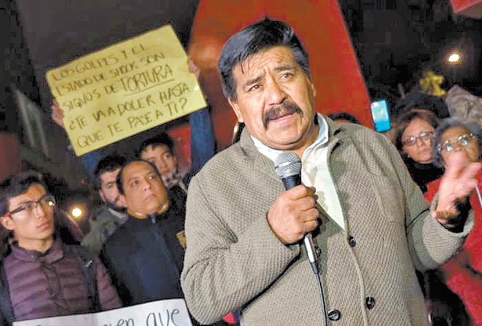 Marco Antonio Sánchez Chávez ofreció una conferencia de prensa.