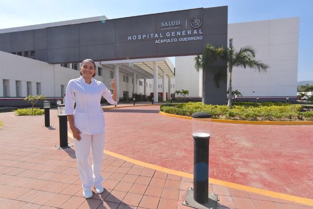 El presidente Enrique Peña Nieto puso en marcha el nuevo Hospital General de Guerrero. 