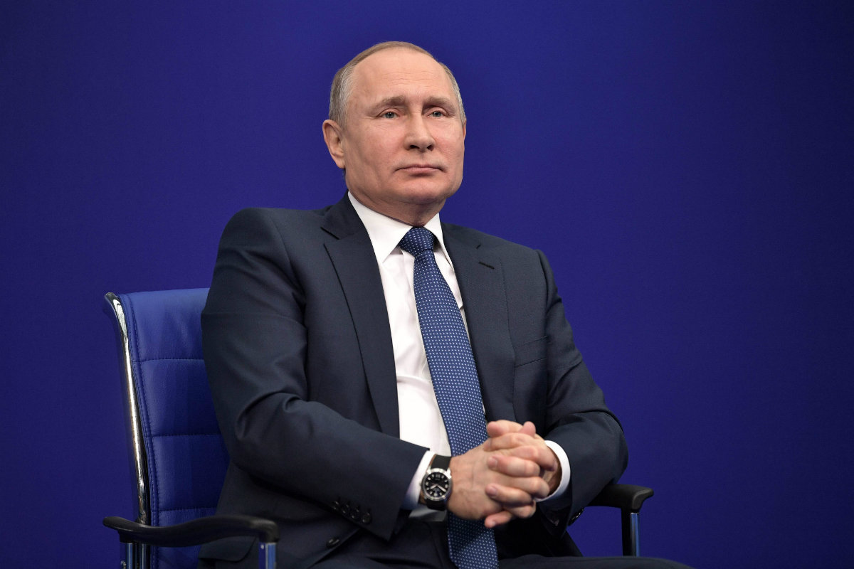 Vladimir Putin, presidente de Rusia
