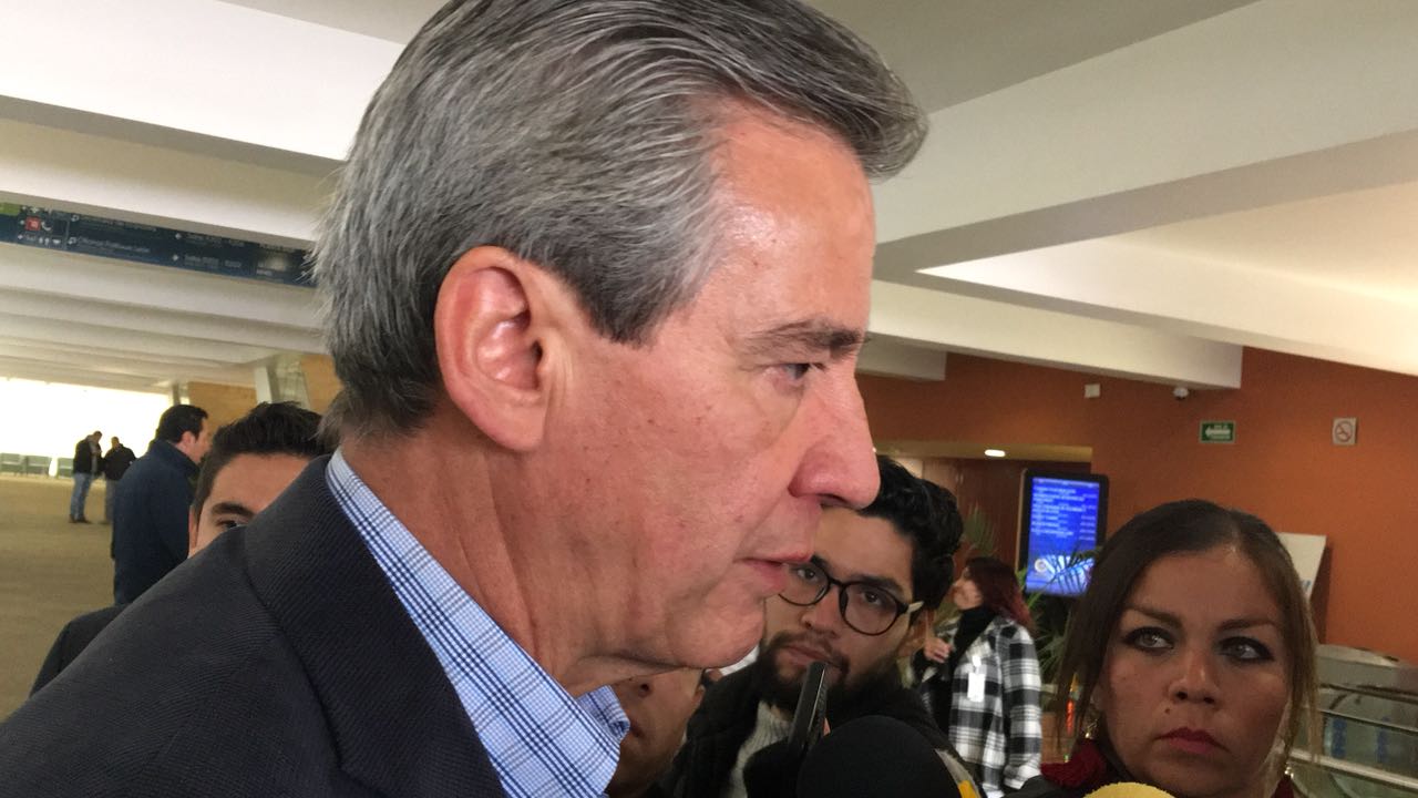 Héctor López Santillana, alcalde de León. 