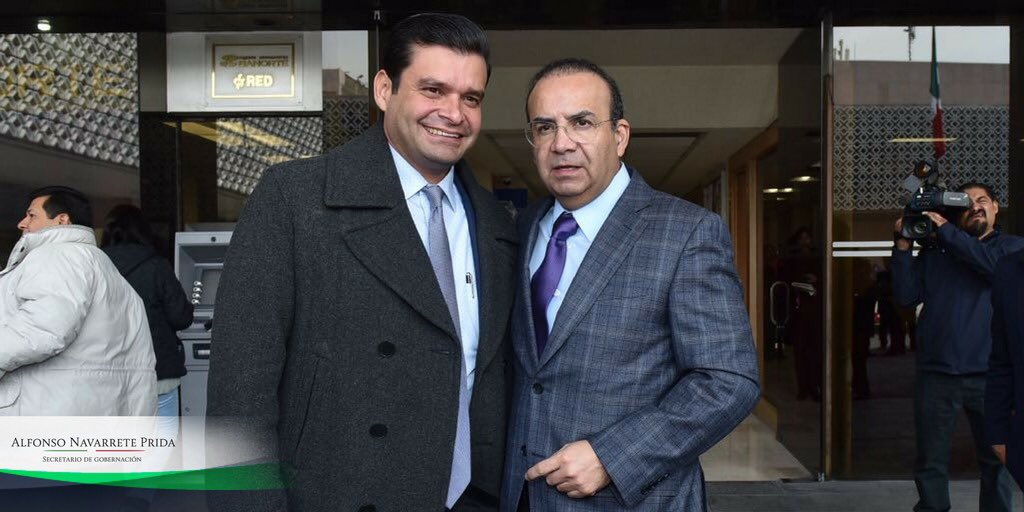 El secretario de Gobernación y el gobernador de Nayarit en San Lázaro 