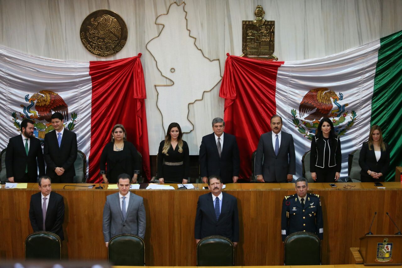 Inicio del segundo periodo de de sesiones del tercer año de ejercicio constitucional Congreso del Estado.