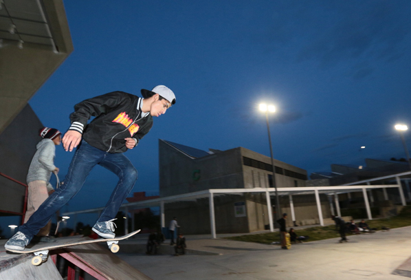 Todos los miércoles la noche skate de 19:00 a 21:00 horas.