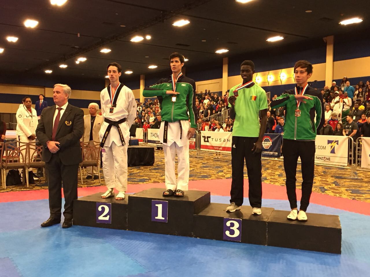 César Rodríguez se llevó la medalla de oro