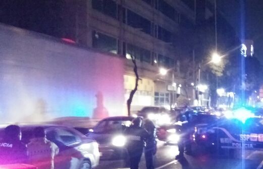 El hombre murió atropellado sobre la Calzada de Tlalpan, a la altura de la calle Cádiz, en la colonia Álamos.