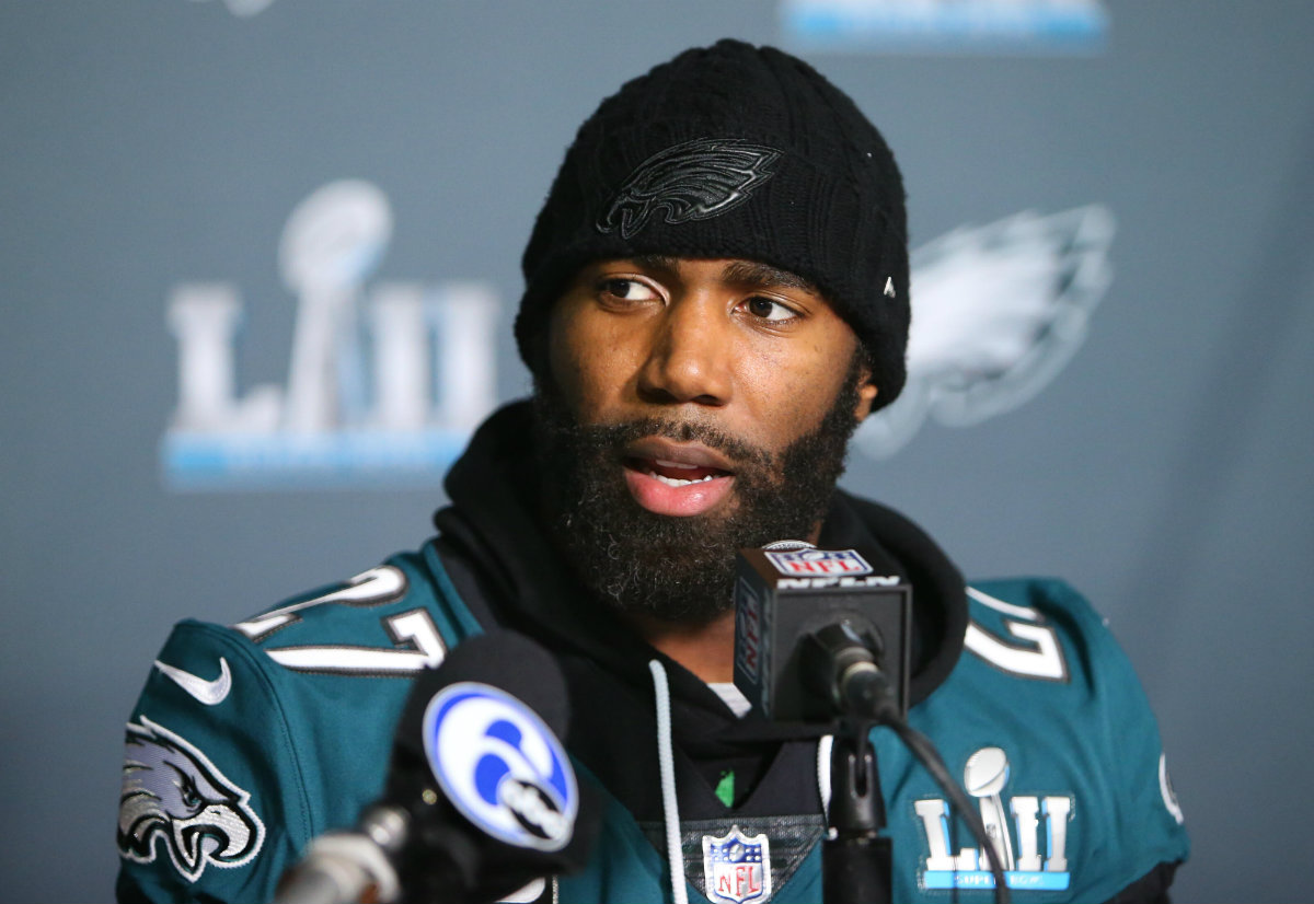 Malcolm Jenkins, safety de los Eagles y activista social