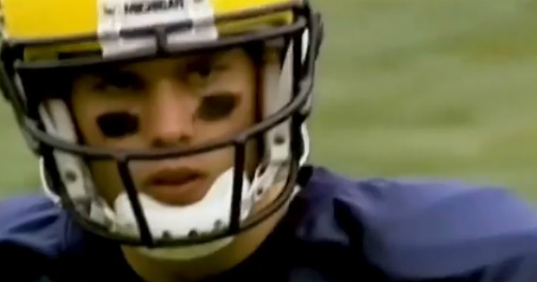 Brady en su carrera de universitario