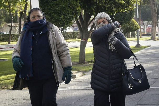 En seis delegaciones se esperan temperaturas de 4 a 8 grados en las primeras horas del lunes.