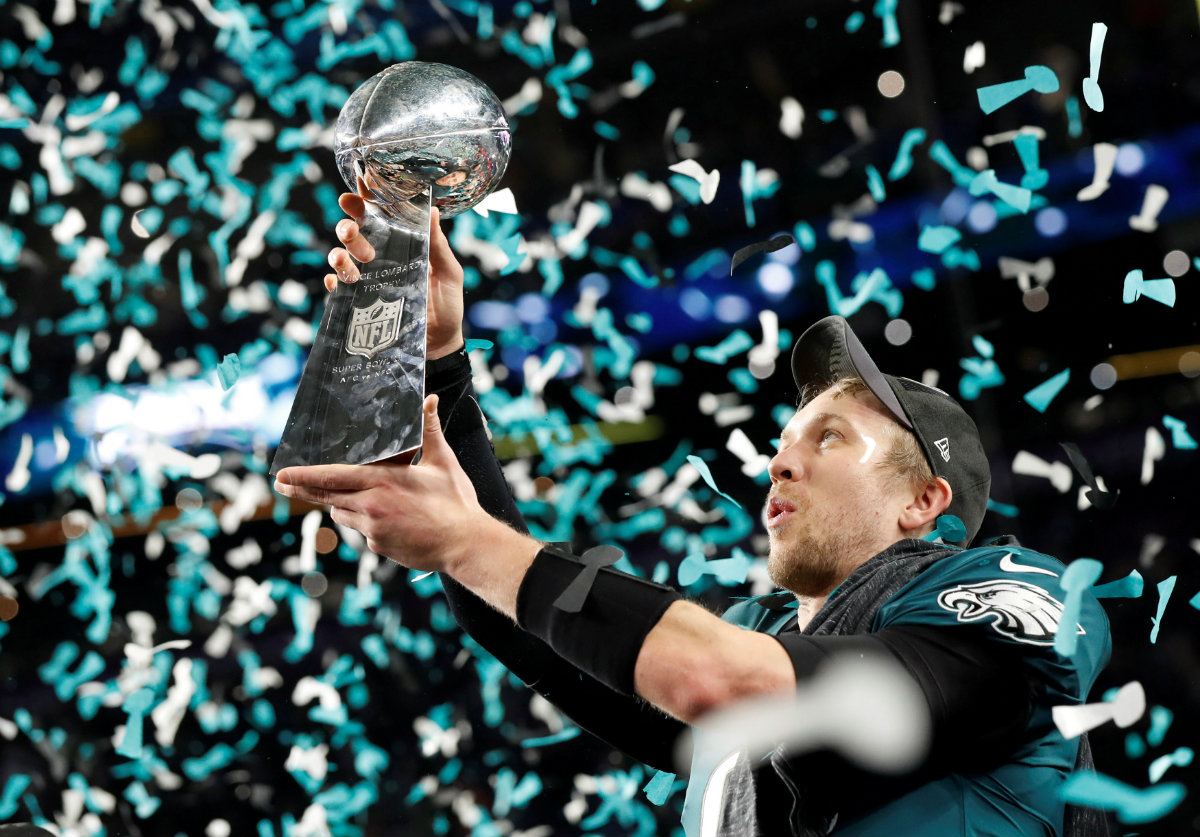 Nick Foles lideró a los Eagles a su primera victoria en el Super Bowl
