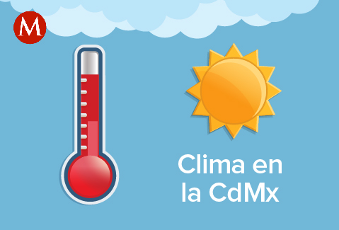 Dominará cielo despejado a medio nublado y baja probabilidad para lluvia ligera en el extremo poniente de la ciudad.