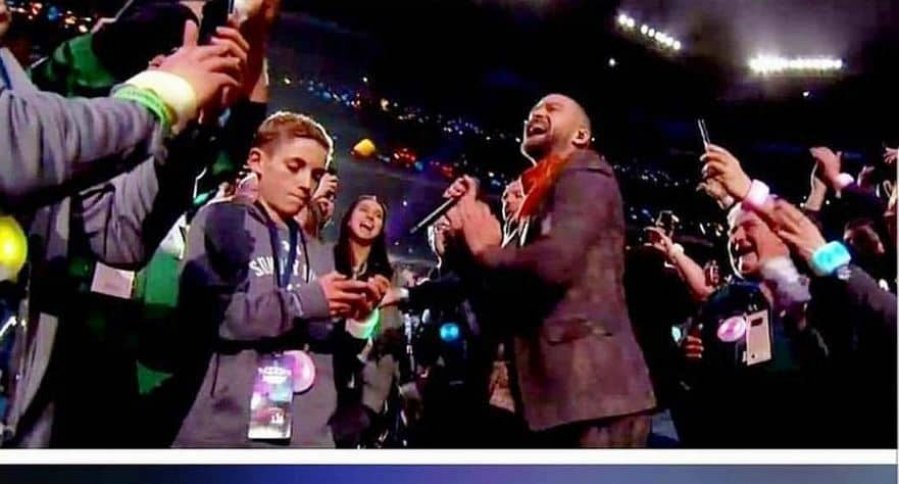 Los mejores memes del niño del Super Bowl 2018.