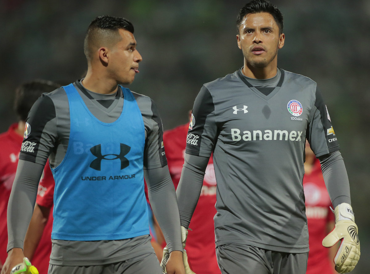 Luis García y Alfredo Talavera, porteros de Toluca