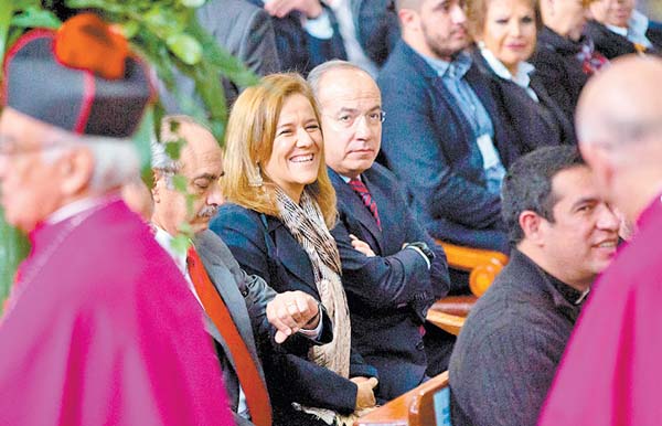 Asistieron Margarita Zavala, aspirante a la Presidencia, y el ex presidente Felipe Calderón.