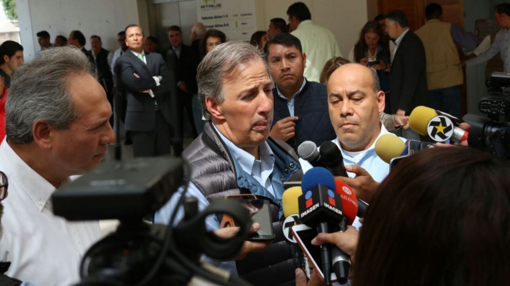 José Antonio Meade recibido por militantes priístas en León