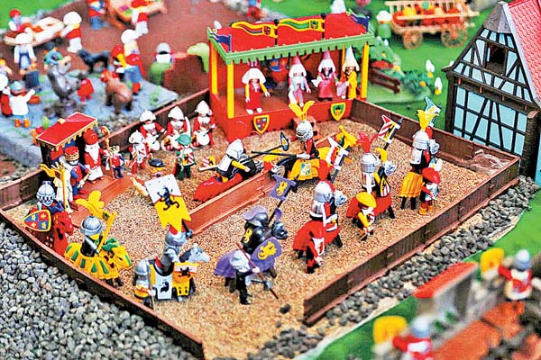 La muestra, dirigida al público infantil, también apela a la nostalgia de los adultos, dicen sus organizadores. 