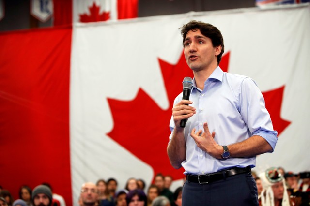 El primer ministro canadiense, Justin Trudeau.