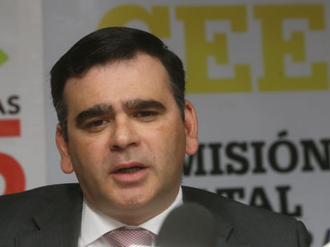 Mario Alberto Garza Castillo, presidente de la CEE. 