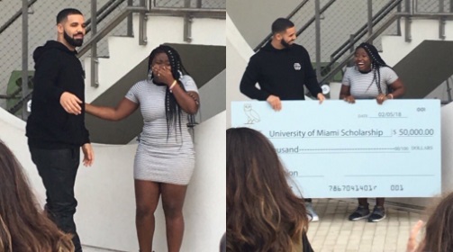 Drake sorprende a Miami con diversas donaciones millonarias.