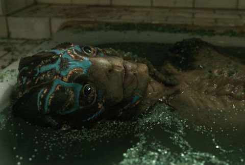 La criatura de 'La forma del agua' de Guillermo del Toro. 