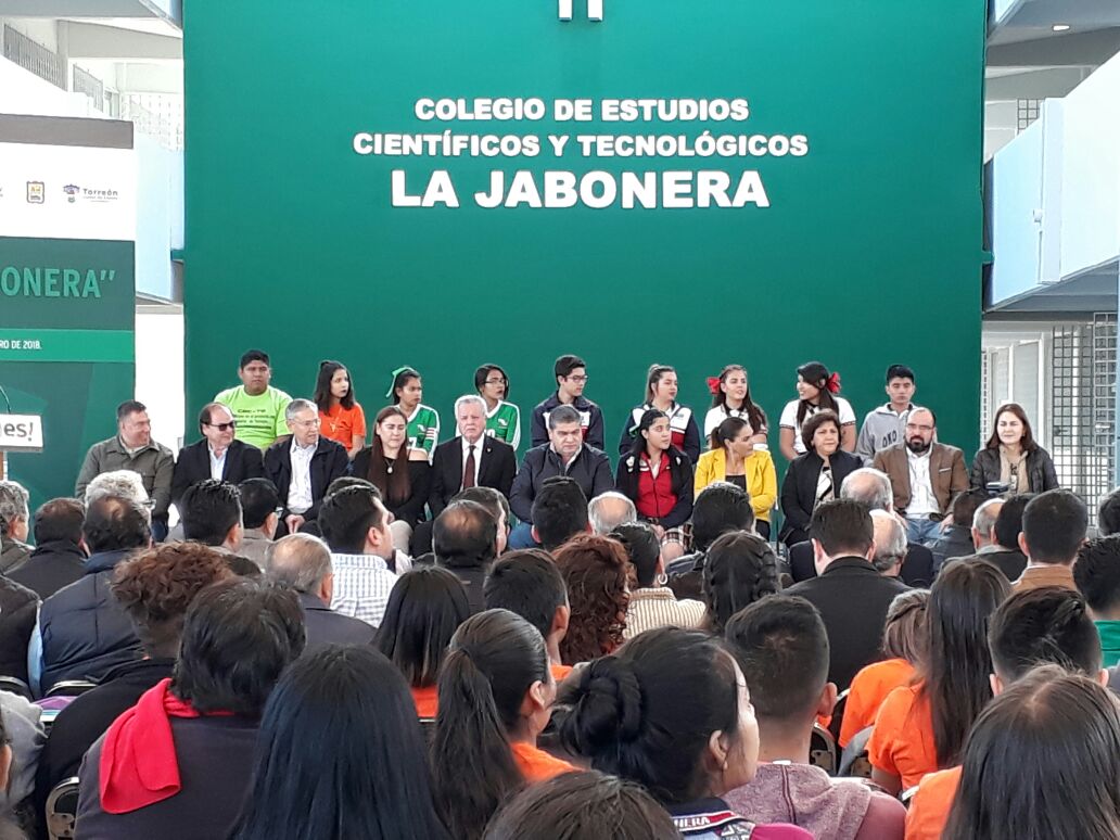 Colegio de Estudios Científicos y Tecnológicos Jabonera en Torreón.