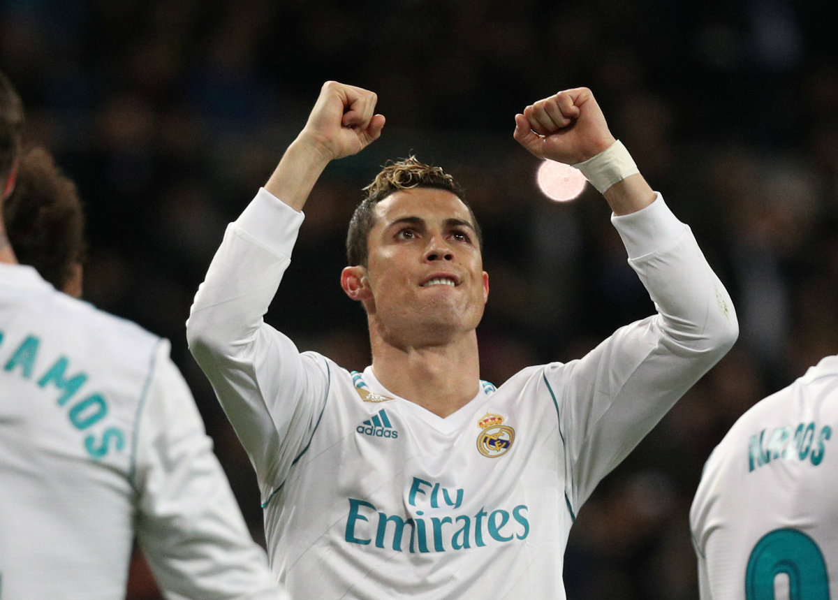 Cristiano Ronaldo marcó 'hat-trick' en victoria del Real Madrid