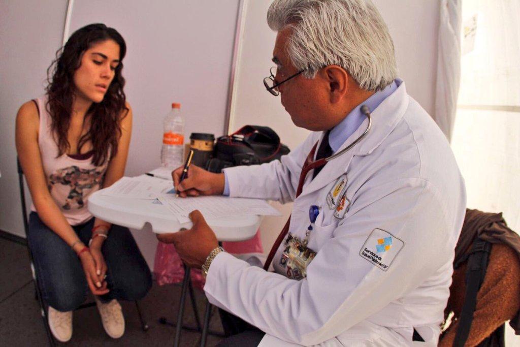 En el evento habrá tres unidades móviles para química sanguínea y de vacunación contra la influenza.