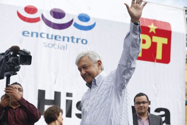 López Obrador será el candidato de la coalición "Juntos haremos historia". 