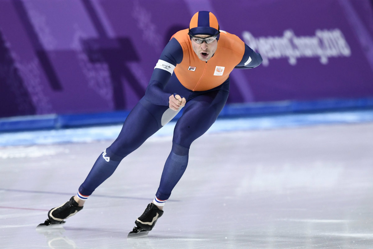 Sven Kramer ya ganó el oro de los 5 mil metros de patinaje de velocidad en tres Juegos Olímpicos consecutivos