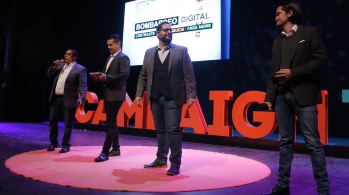Integrantes de la Consultoría Heurística participaron hoy como expositores en el Campaign Tech 2018.