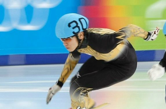 Kei Saito en una competencia en 2012