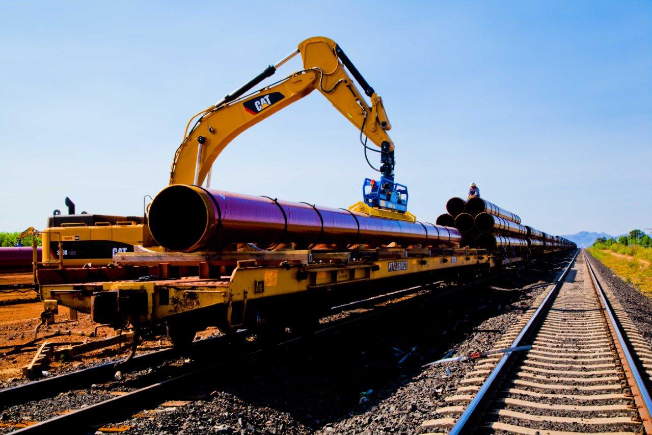 El gasoducto tendrá una capacidad para transportar 886 millones de pies cúbicos diarios.
