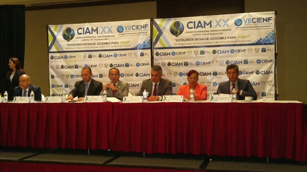 El XX Congreso Internacional Avances en Medicina del Hospital Civil espera 8 mil participantes