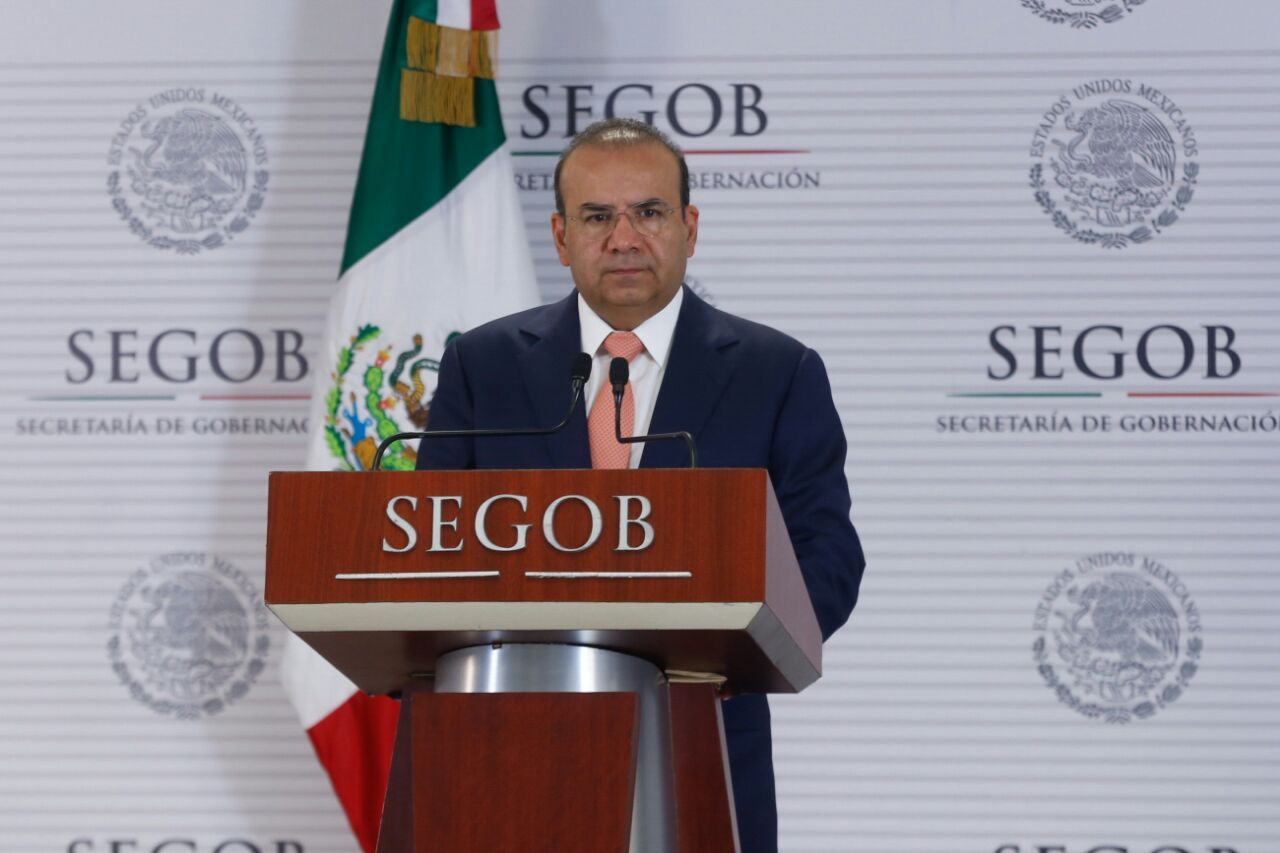 Alfonso Navarrete Prida, secretario de Gobernación.