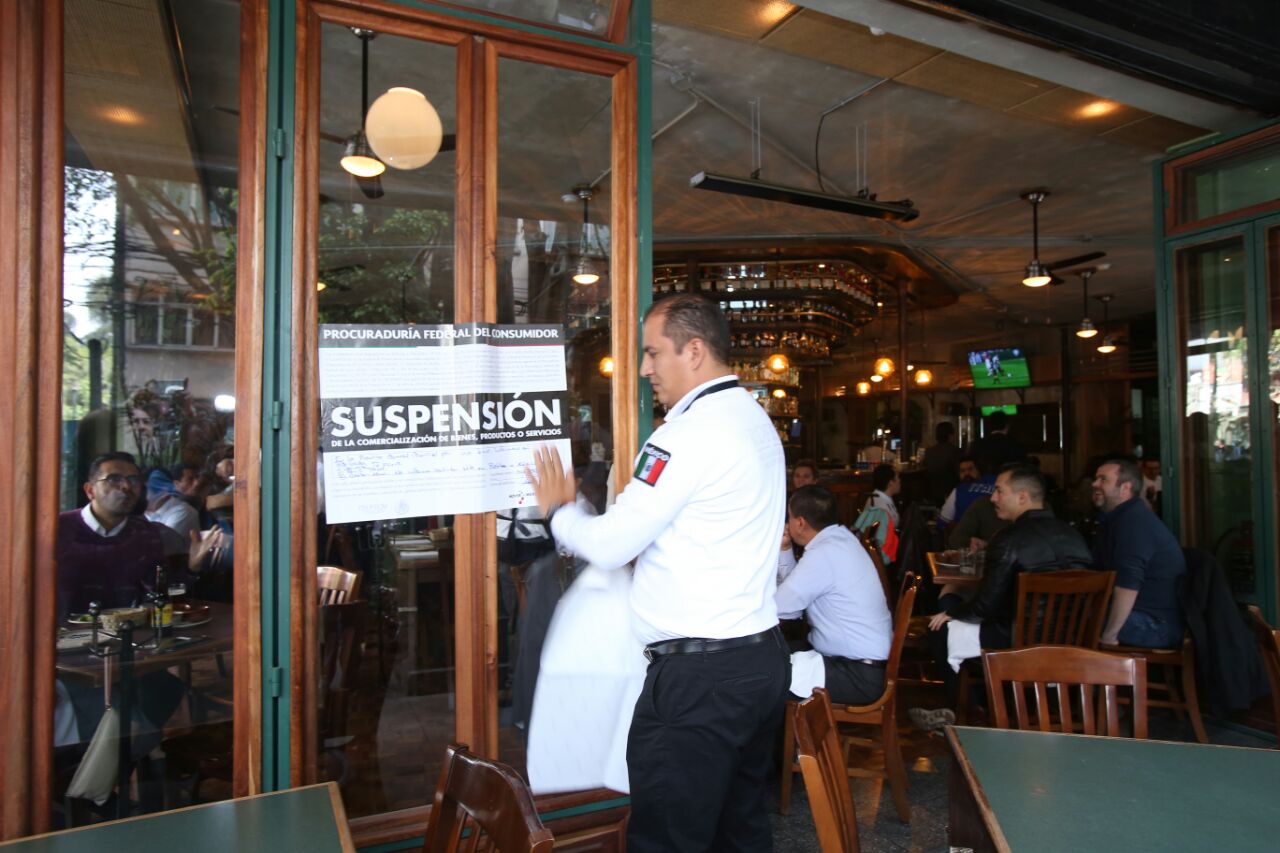 El Salón Ríos fue suspendido.