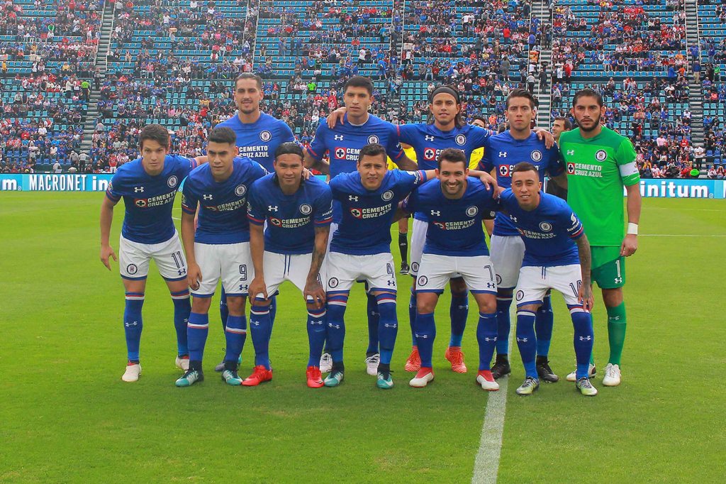 Equipo de Cruz Azul 