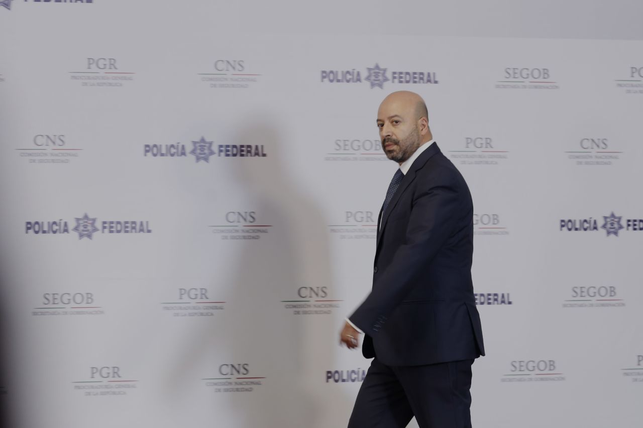el comisionado nacional de Seguridad, Renato Sales, presentó el tercer informe del operativo.