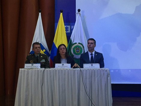 La directora especializada contra el lavado de activos en Colombia, Luz Ángela Bahamón, dijo que en los últimos 15 días han detenidos a ocho personas.