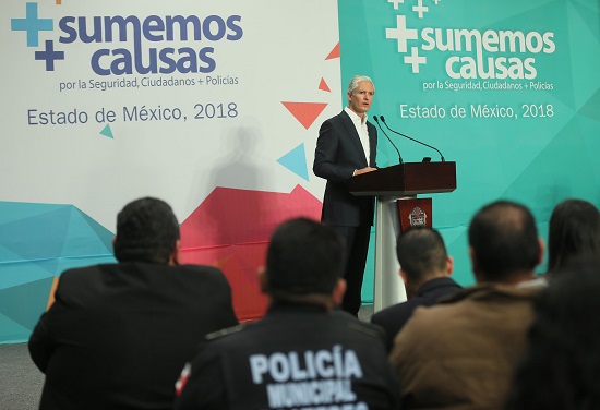 El mandatario destacó que en los primeros  meses de su sexenio se tienen  avances y logros como la reducción de los índices delictivos en Ecatepec, Na
