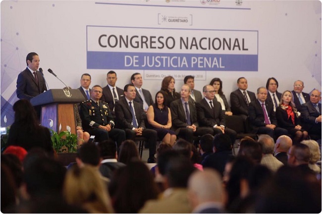 Inauguración del Congreso Nacional de Justicia Penal 2018.