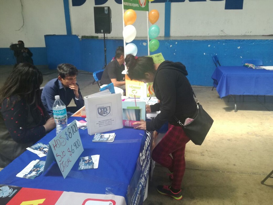 Se llevan a cabo jornadas de empleo. 