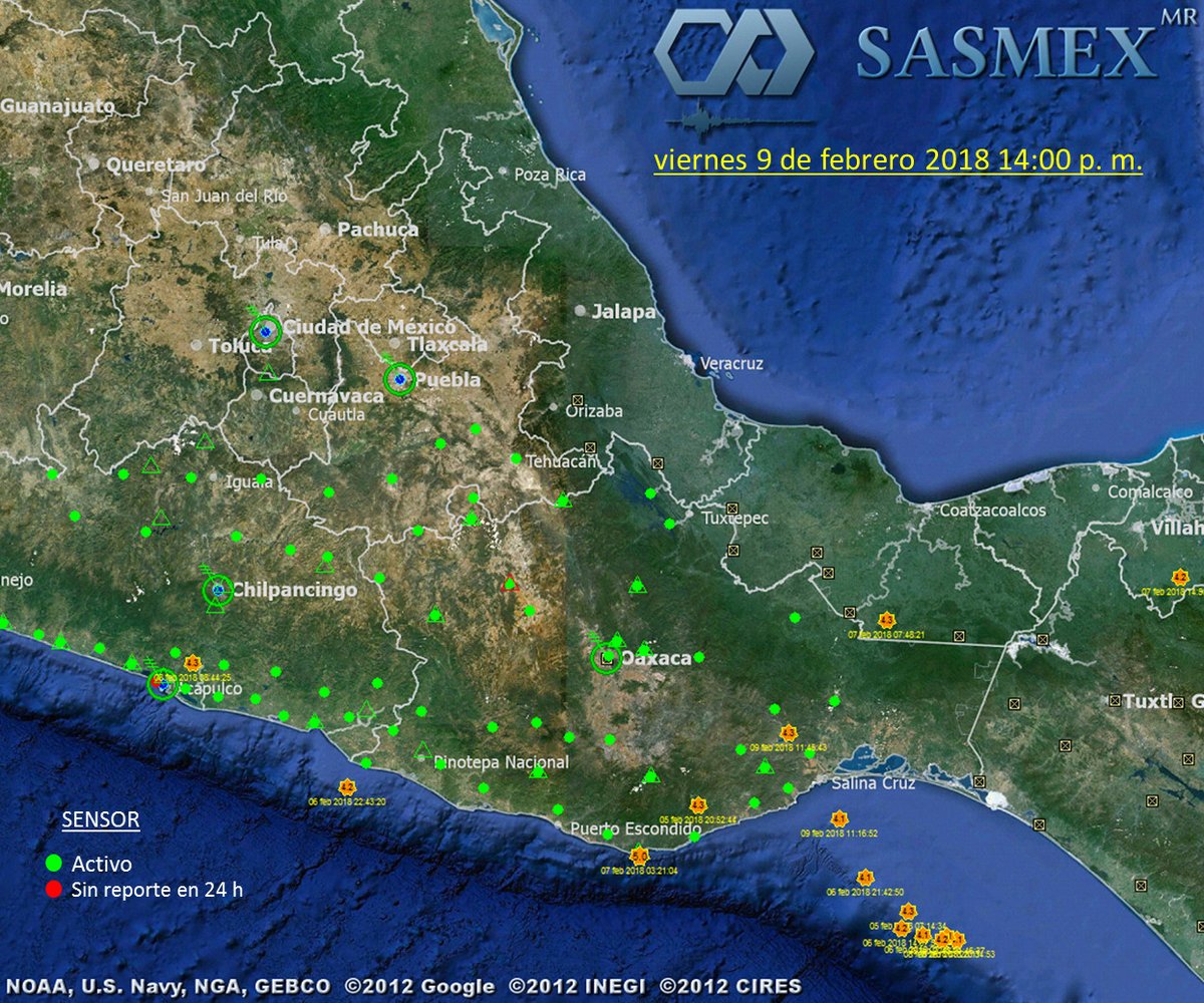 El viernes 9 de febrero quedó al 100 por ciento el funcionamiento de la alerta sísmica en Oaxaca.