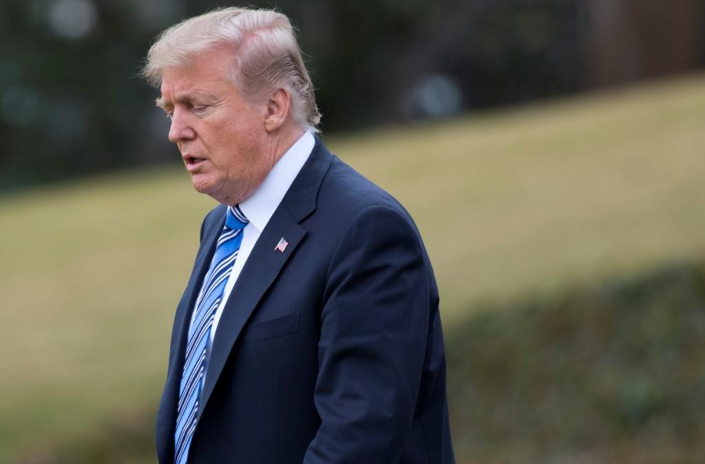 Los estudiantes recriminaron a Trump por su vínculo con la NRA