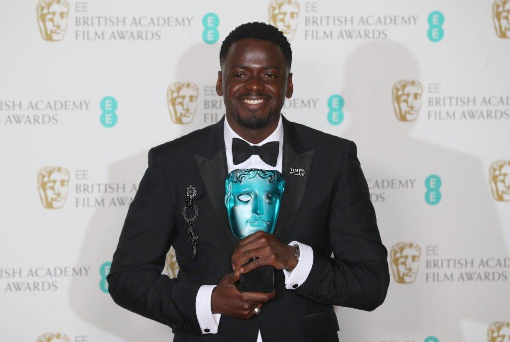 Daniel Kaluuya, ganó el premio Estrella Revelación en los premios BAFTA.