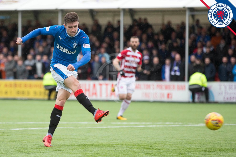 El Rangers de Escocia venció al Hamilton Academical